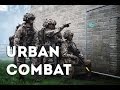 British Army Training at Trident Juncture 2015 - Mock Battle in Spain: Urban Combat Training