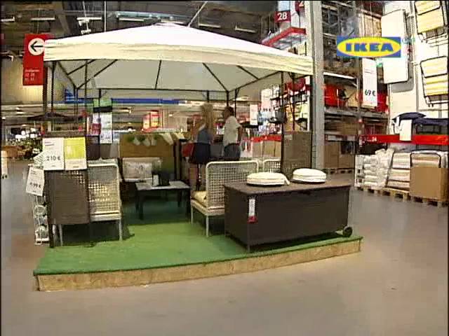 Έπιπλα εξωτερικού χώρου IKEA (ALPHA TV) - YouTube