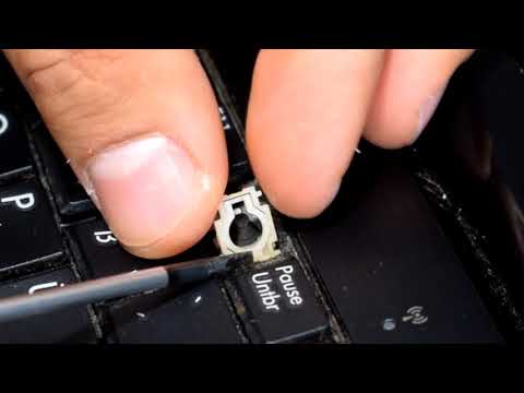 Mini Notebook Laptop Keyboard Keys Repair Fix Install Stuck Sticky Keys F1 F12 ASUS