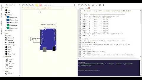 Simulasi ArduinoUno dengan menggunakan SimulIDE 6.2 Speaker