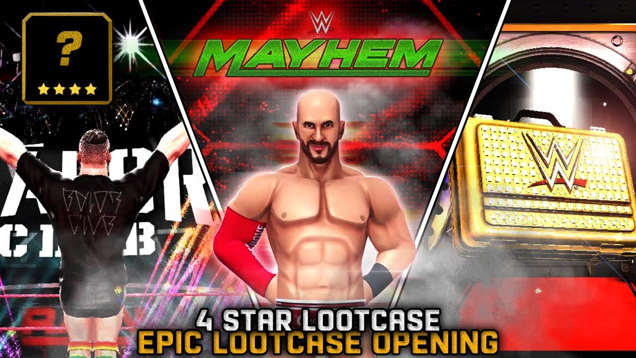 WWE Mayhem | 4 ЗВЕЗДЫ НА ГЛАВНУЮ! | Эпичное открытие кейса!