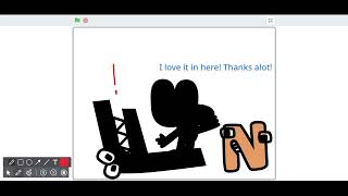 Alphabet Lore F Eats Bfdi 4 But He Is Willing Prey? Vore