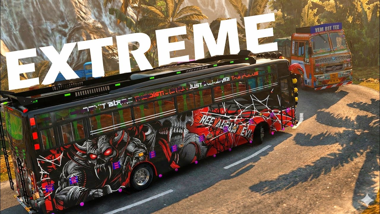 This Ghat Road is INSANE 😳 | Thamarassery BUSSID