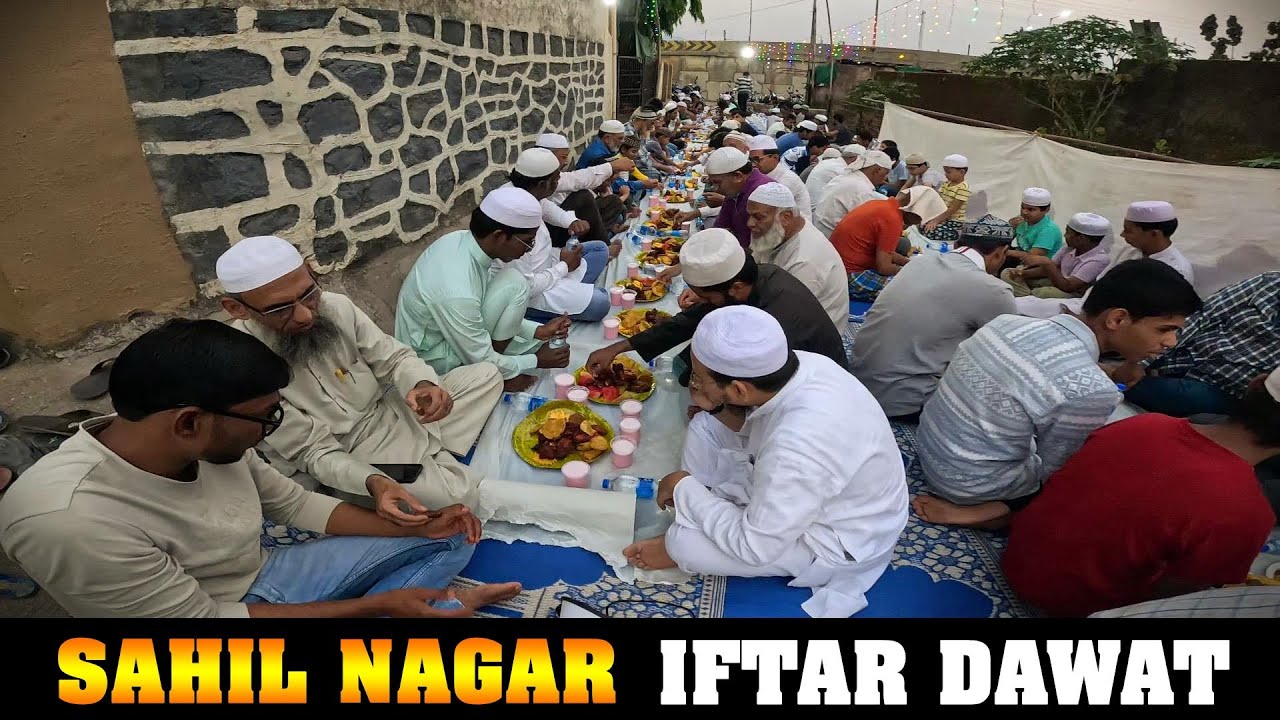Sahil Nagar Iftar Dawat / kokani baat / junaid deshmukh vlog