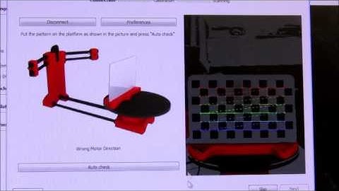 Cyclops 3D scanner with Horus software