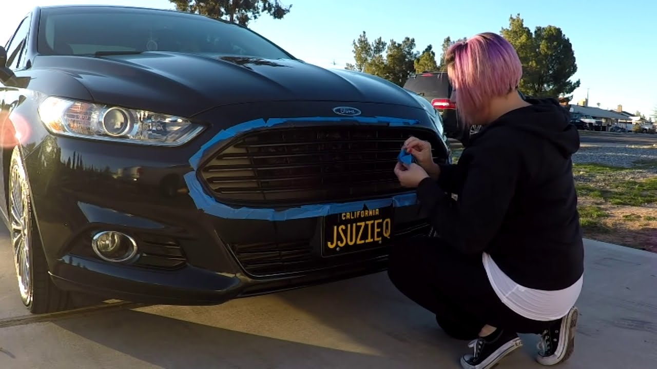 Ford Fusion Plasti Dip Grill - YouTube Ford Fusion Plasti Dip Grill - YouTube