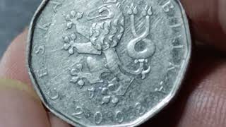 You Won’t Believe This 2008 Czech 2 Koruny Coin 🦁 (Bohemian Lion Explained!) 🇨🇿 #Shorts #Coins