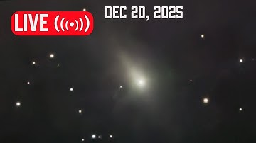 Comet 3I ATLAS — Night 3 LIVE | Timelapse → Real-Time Attempt