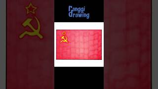 Drawing The Soviet Union Flag