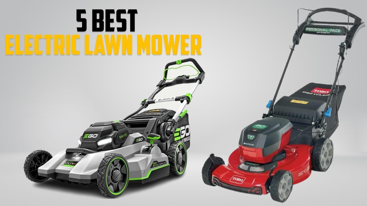 Best electric lawn mower in 2026 - Top 5 Best electric lawn mower in ...