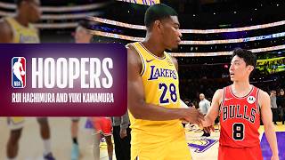 日本人対決八村塁河村勇輝がコート上で初対決を果たす Hoopers