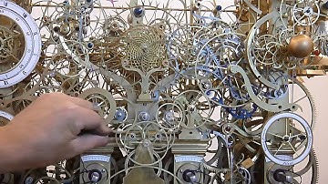 Astro-skeleton, demo of planisphere module gearing