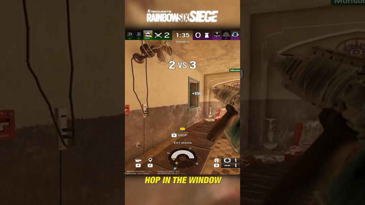 When The Random Gives A Callout… #r6 #r6le #r6siege #siege #gaming #rainbowsix #rainbow #r6s