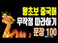 왕초보 중국어 무작정 따라하기 100 문장 1탄│기초 중국어 회화│보듣따 중국어 쉐도잉 [중국어로路]