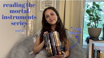 Reading The Mortal Instruments Series (pt. 2) | Fantasy Reading Vlog (spoiler+spoiler free!)