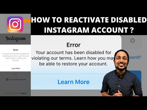 How To Reactivate Your Disabled Instagram Account