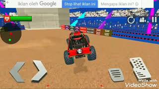 mobil mobilan/mobil monster rakasa truk demolition derby kecelakan stun screenshot 1