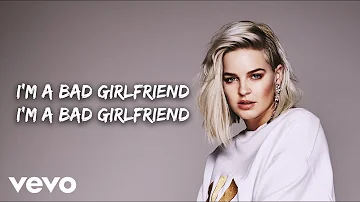 Anne-Marie - Bad Girlfriend (Lyric Video)