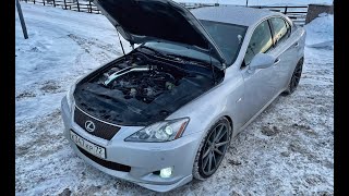 Замена свечей зажигания на Lexus IS 250.