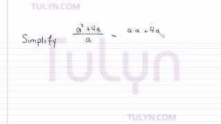 simplifying rational expressions 6