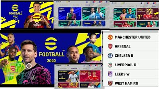 Patch Terbaru Efootball Pes 2022 Mobile