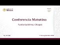 Mañanera de Claudia Sheinbaum, 11 de septiembre de 2026 | EN VIVO