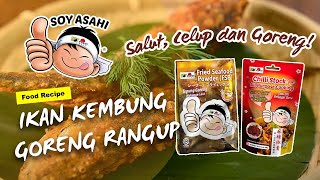Salut, Celup Dan Goreng Ikan Kembung Goreng Rangup~