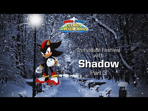 Mario & Sonic at the Olympic Winter Games Festival Mode Individual (Shadow) Part 3