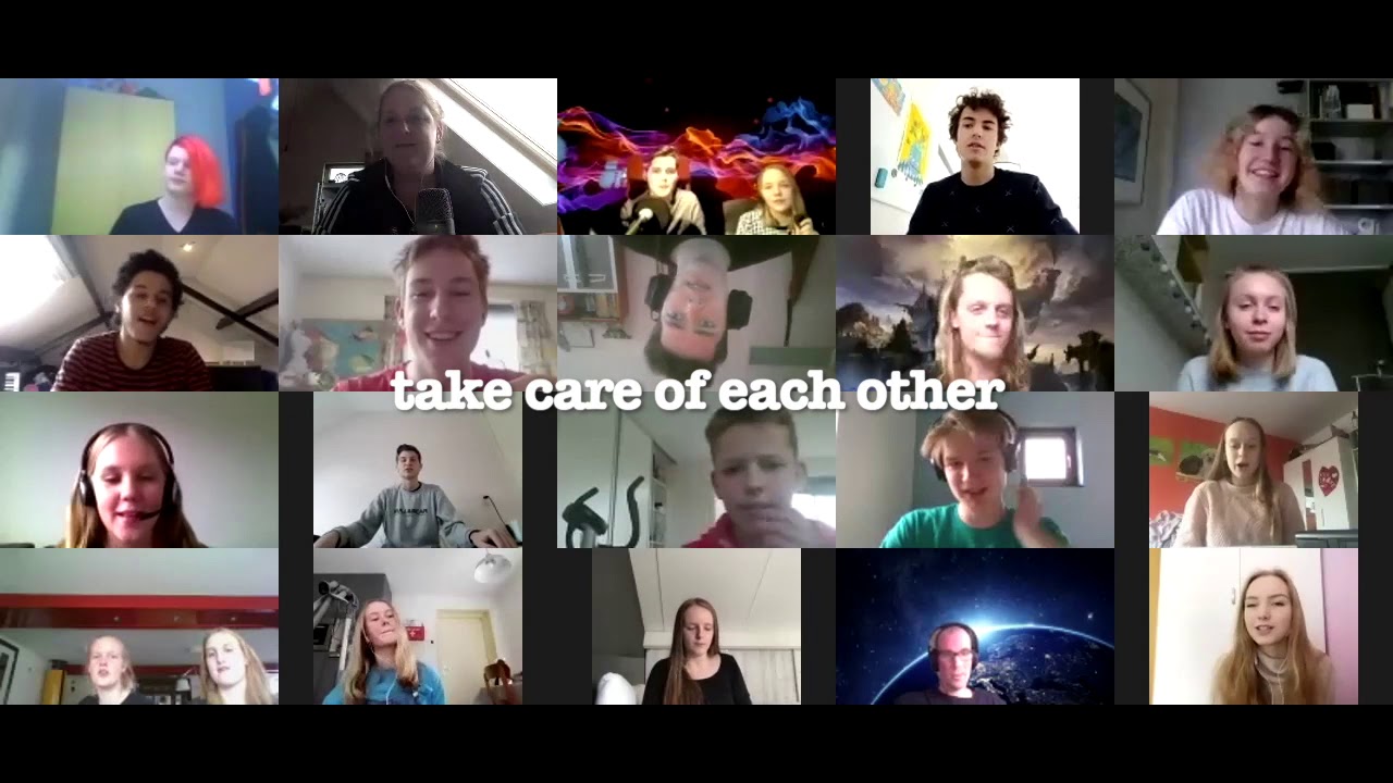 JTM leerlingen - Virtual Choir - Harens Lyceum #wakemeup