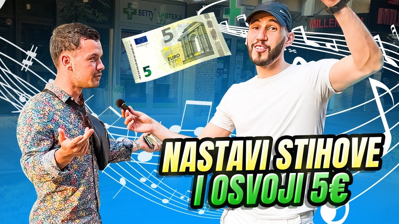 Tko nastavi stihove pjesama dobija 5 eura! 🔥🔥  *uzeli mi sve pare* | Kimi's Life