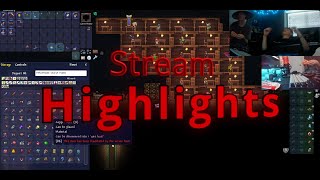 Two idiots playing terraria with SPLIT CONTROLS | Stream Highlights