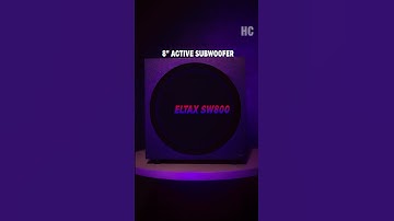 ELTAX SW800 ACTIVE SUBWOOFER...