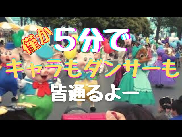 パレードルート】東京ディズニーリゾート30周年 ザ・ハピネス・イヤー