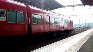 名鉄3702F+3171F 本宿駅発車！