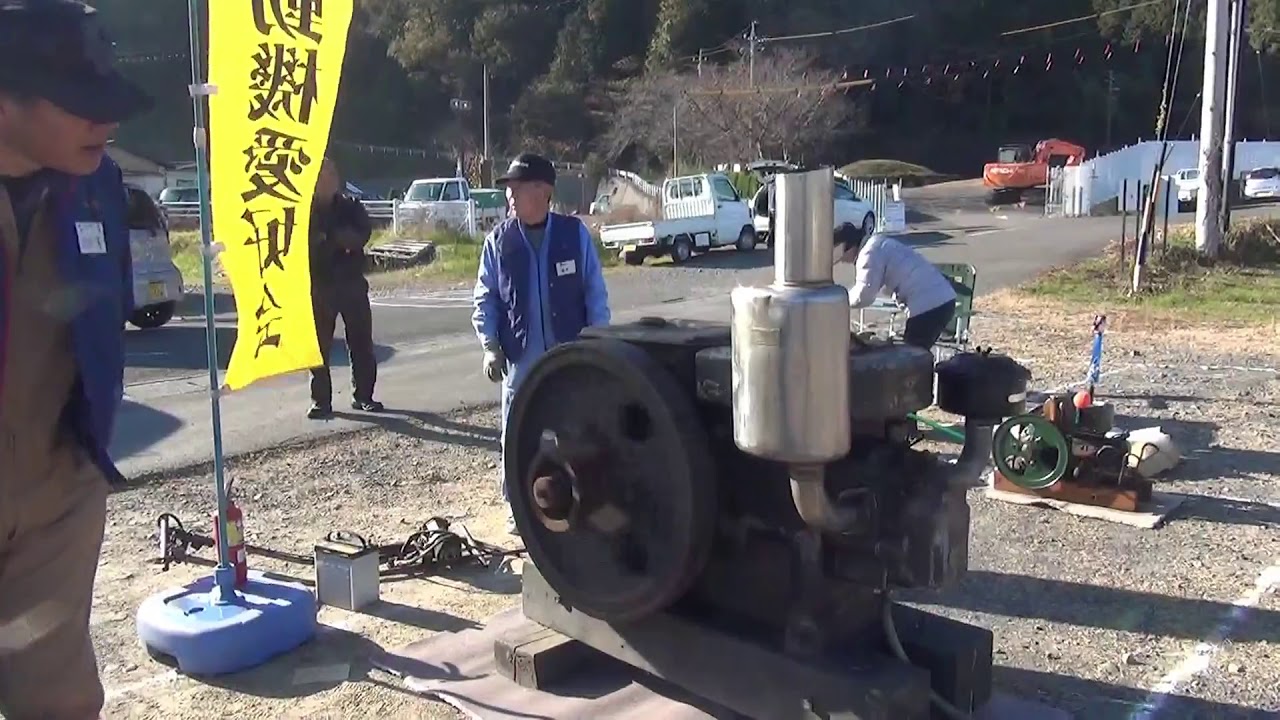 YANMAR diesel model N18】軽快・ヤンマーN18型ディーゼルエンジン 
