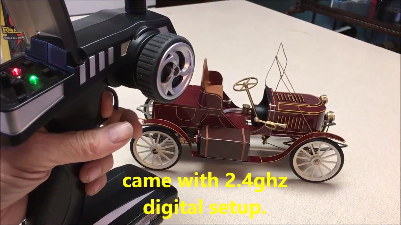 R/C Live Steam STANLEY STEAMER from Hielscher Steam