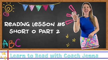 Reading Lesson #6 - Short O Part 2