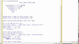 Python Project 1: Playing Cards Game| Unicode|Game Project