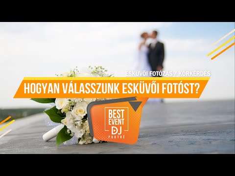 Videó: Hogyan Válasszunk Esküvői Fotós