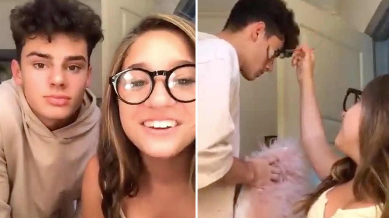 Mackenzie Ziegler Does Jack Kelly's Makeup