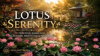 Lotus Serenity 🌷 Peaceful Piano for Relaxation, Meditation & Inner Peace | Healing Aura screenshot 4