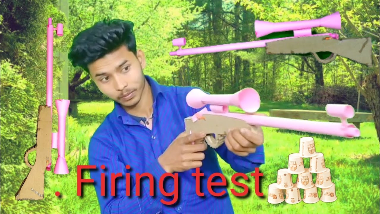 माचिस की बंदूक Matchbox gun paper gun machis ki bandook banane ka