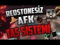 REDSTONESİZ AFK TAŞ KASMA SİSTEMİ (SONOYUNCU SKYBLOCK)