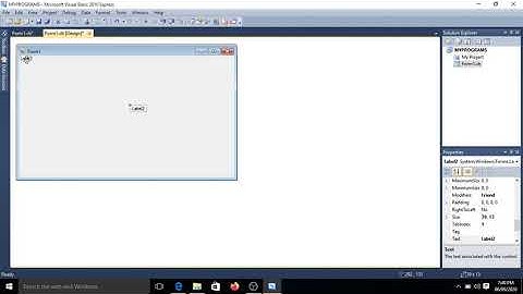 #trending #vbprogramming #youtubeshorts #youtube #youtuvevideos Visual Basic Lecture4 - add controls