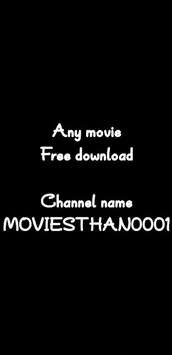 how to download free movie | YouTube channel name @MOVIESTHAN0001 #music