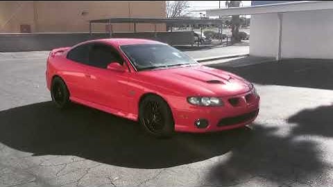 2006 Pontiac GTO 6.0 TAP Heads/Cam/Tune Package Idle Video