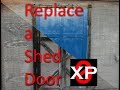 Replace a Wood Shed/Barn Door, How To