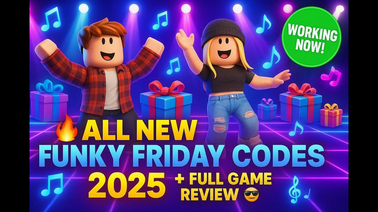 🔥 New Funky Friday Codes 2025 😎 | All Working Codes + Full Game Review ...