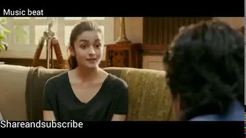 Best scene of Dear Zindagi😍|Alia bhatt/Sharukh khan|