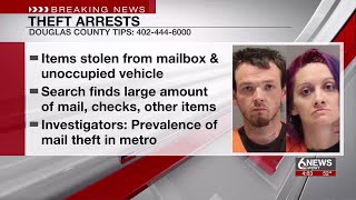 Two arrested in Omaha mail theft investigation